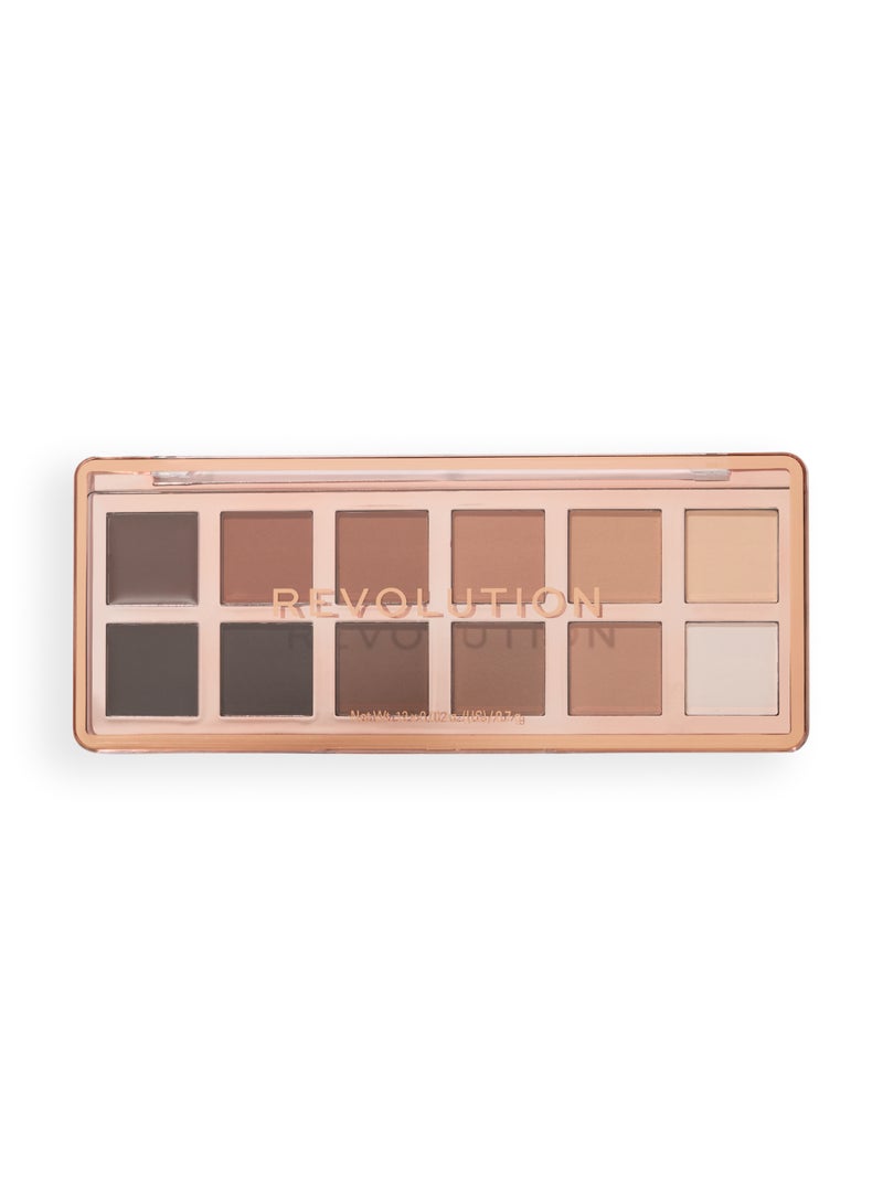 REVOLUTION The Master Icon Matte Nudes Palette - Image 1